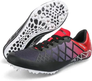 Mens Womens Boys Girls Spikes Athletics Racing Running Shoes Track and Field Sneaker 