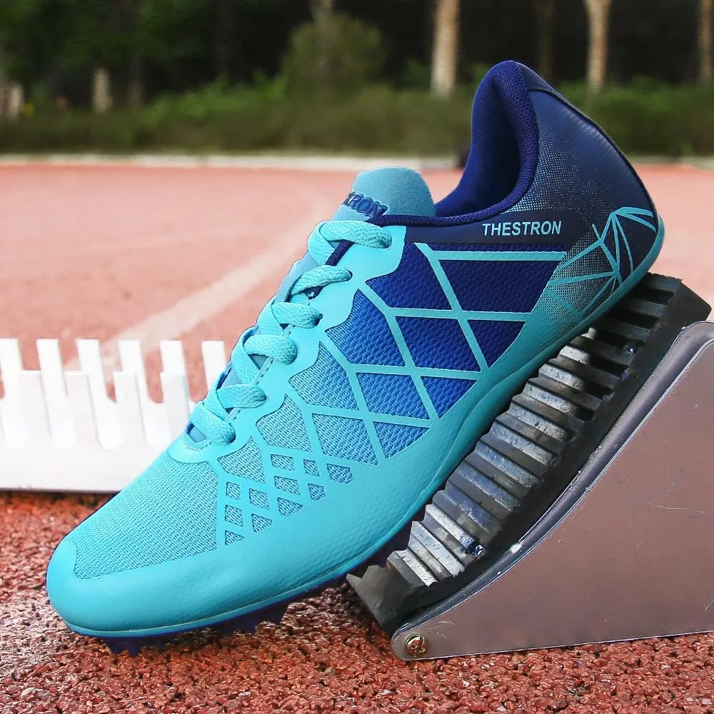 Mens Womens Boys Girls Spikes Athletics Racing Running Shoes Track and Field Sneaker 