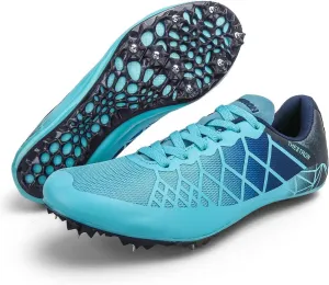 Mens Womens Boys Girls Spikes Athletics Racing Running Shoes Track and Field Sneaker 