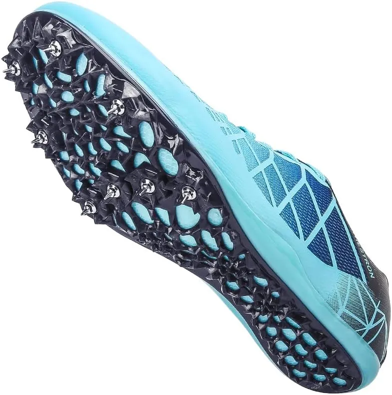 Mens Womens Boys Girls Spikes Athletics Racing Running Shoes Track and Field Sneaker 