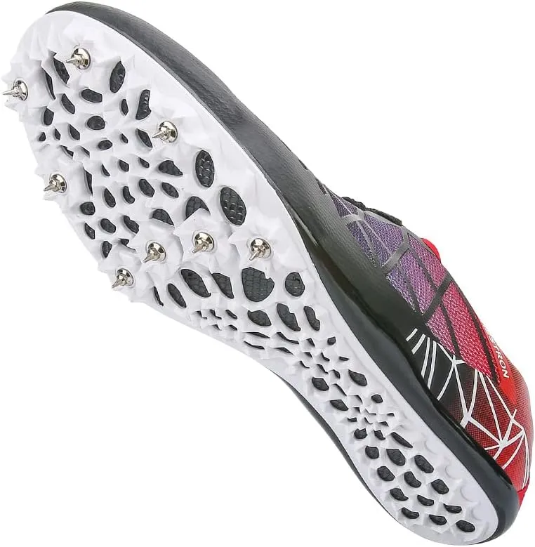 Mens Womens Boys Girls Spikes Athletics Racing Running Shoes Track and Field Sneaker 