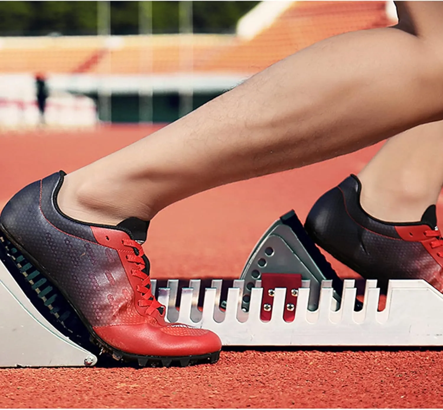 Mens Womens Spikes Track & Field Shoes Professional Spikes Sneakers Track Spikes Distance Running Shoes Training Competition Dedicated Long Jump Athletics Shoes ( Color : Black , Size : 11 Women/9.5 M