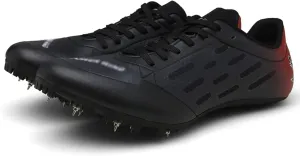 Mens Womens Spikes Track & Field Shoes Professional Spikes Sneakers Track Spikes Distance Running Shoes Training Competition Dedicated Long Jump Athletics Shoes ( Color : Black , Size : 11 Women/9.5 M