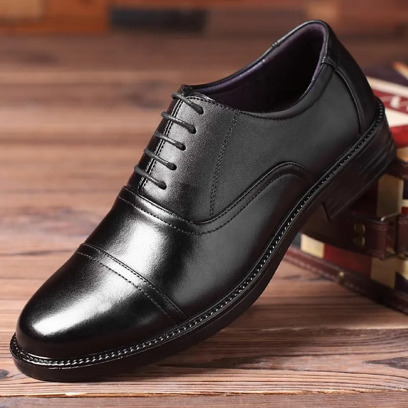 Modern Low Top Pointed Toe Tuxedo Derby Shoes Tuxedo Dress Shoes Lightweight Comfortable Formal Derby Shoe for Business Dinners(10)