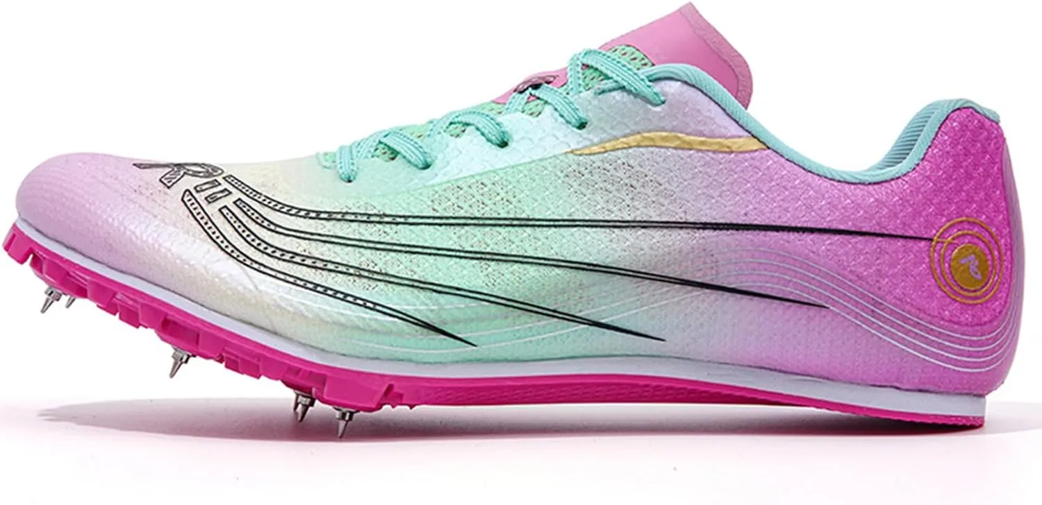 Professional Track and Field Shoes Men Women Spikes Sneakers Breathable Racing Jumping Sprint Running Training Shoes