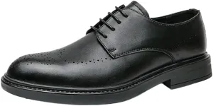 Retro Men's Lace-up Dress Business Shoe Man Patent Leather Fashion Dress Shoes Men Party Wedding Oxfords New Leather Shoes