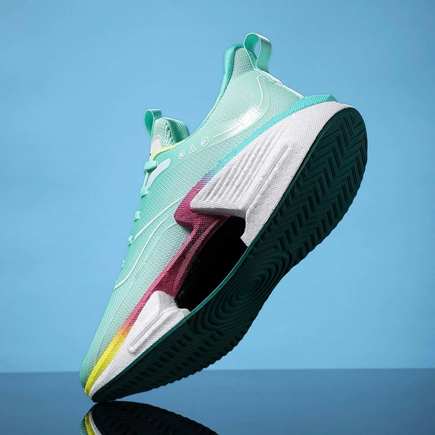 Running Shoes, Summer Fitness Sports Shoes, Track Tennis Shoes, Lightweight and Comfortable Walking Shoes, Casual Shoes