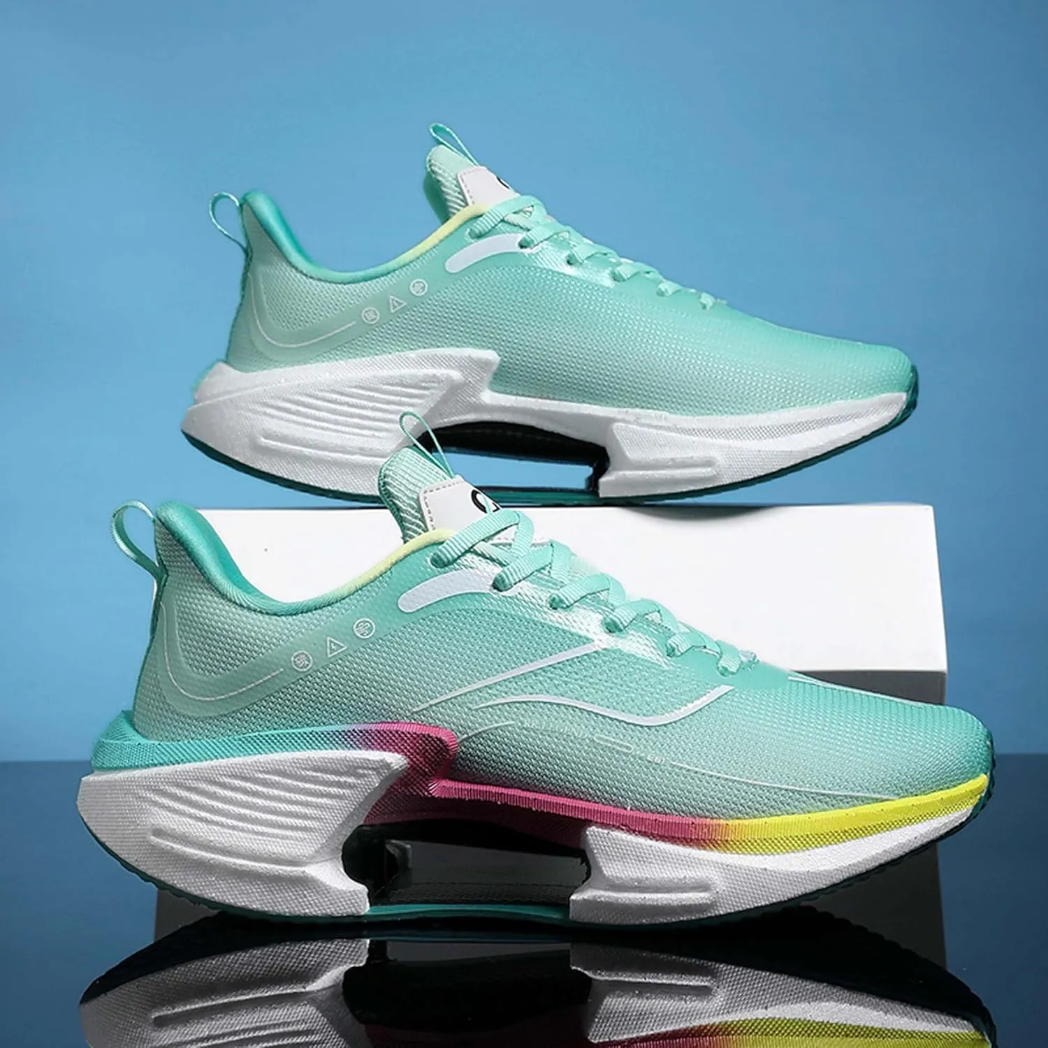 Running Shoes, Summer Fitness Sports Shoes, Track Tennis Shoes, Lightweight and Comfortable Walking Shoes, Casual Shoes