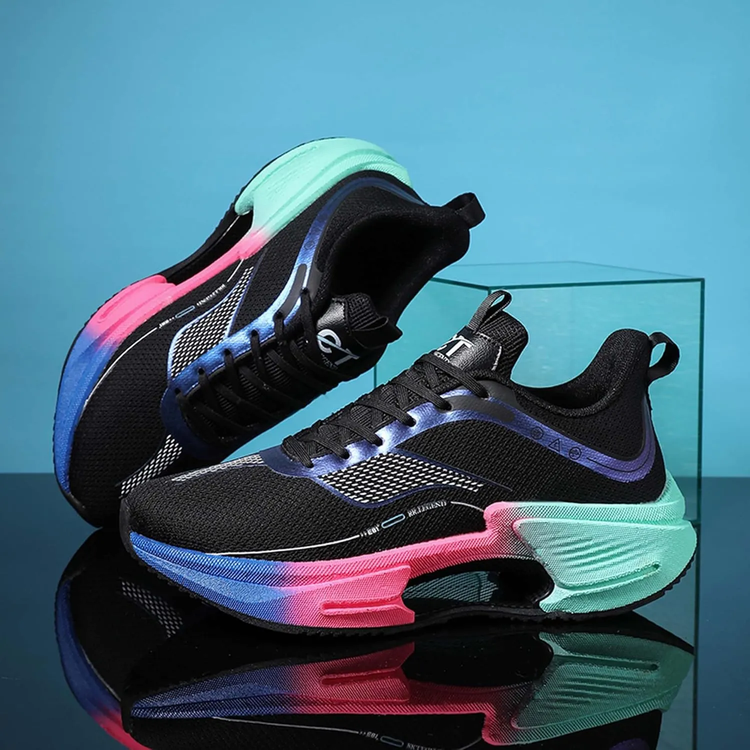 Running Shoes, Summer Fitness Sports Shoes, Track Tennis Shoes, Lightweight and Comfortable Walking Shoes, Casual Shoes