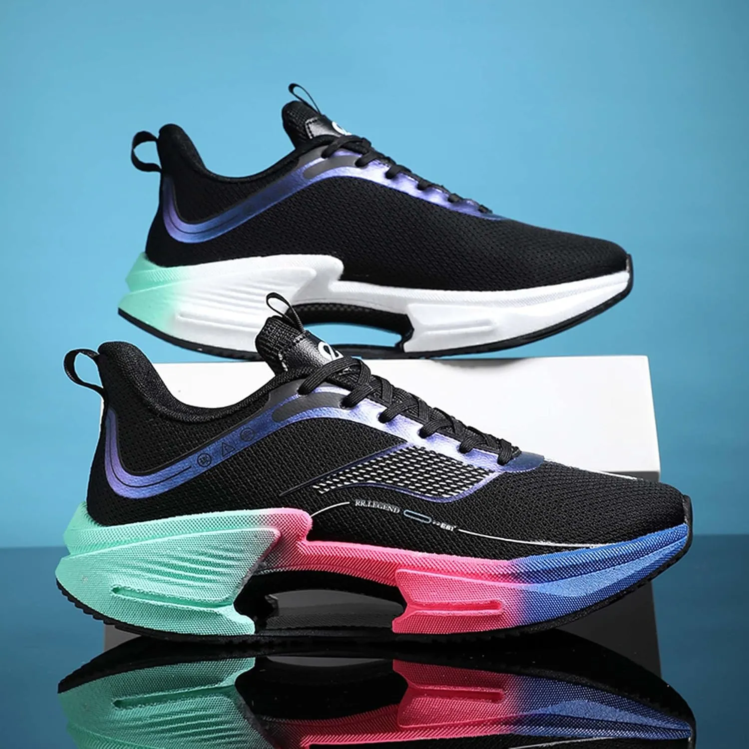 Running Shoes, Summer Fitness Sports Shoes, Track Tennis Shoes, Lightweight and Comfortable Walking Shoes, Casual Shoes