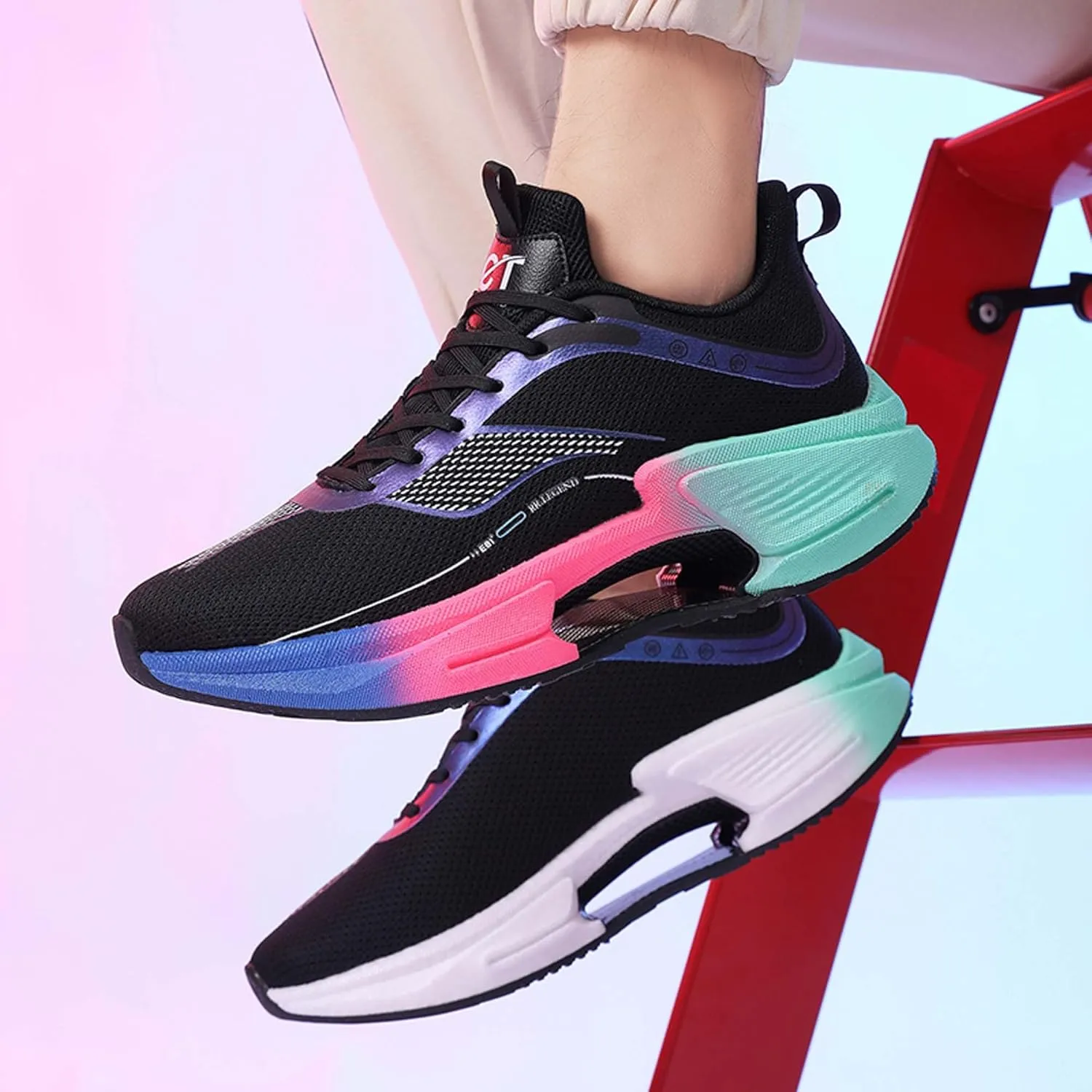 Running Shoes, Summer Fitness Sports Shoes, Track Tennis Shoes, Lightweight and Comfortable Walking Shoes, Casual Shoes