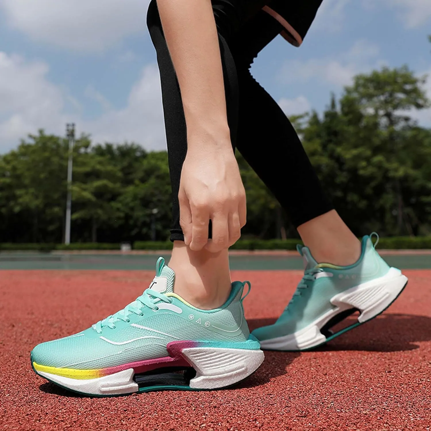 Running Shoes, Summer Fitness Sports Shoes, Track Tennis Shoes, Lightweight and Comfortable Walking Shoes, Casual Shoes