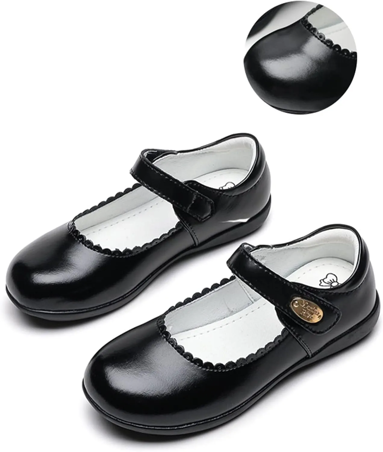 School Student Single Shoes for Children Girls Performance Princess Party Doudou Small Leather Big Kids Toddler