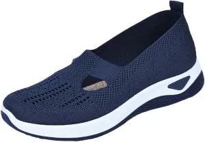 Todays Daily Deals Women's Woven Orthopedic Breathable Soft Sole Casual Shoes Men Walking Sneakers for Women Tennis Shoes for Women Winter Walking Shoe Trainers Shoes