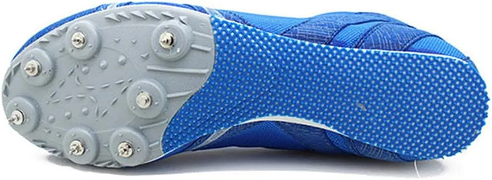Track and Field Spikes Shoes, Breathable Sprint Jumping Sneakers for Men Women Youth Lightweight Racing Running Shoes