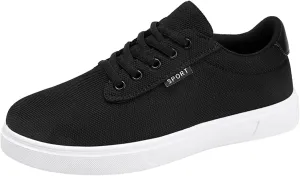 Walking Shoes Tennis Comfortable Men Casual Shoes Fashionable and Simple Solid Color New Pattern Flat Bottomed