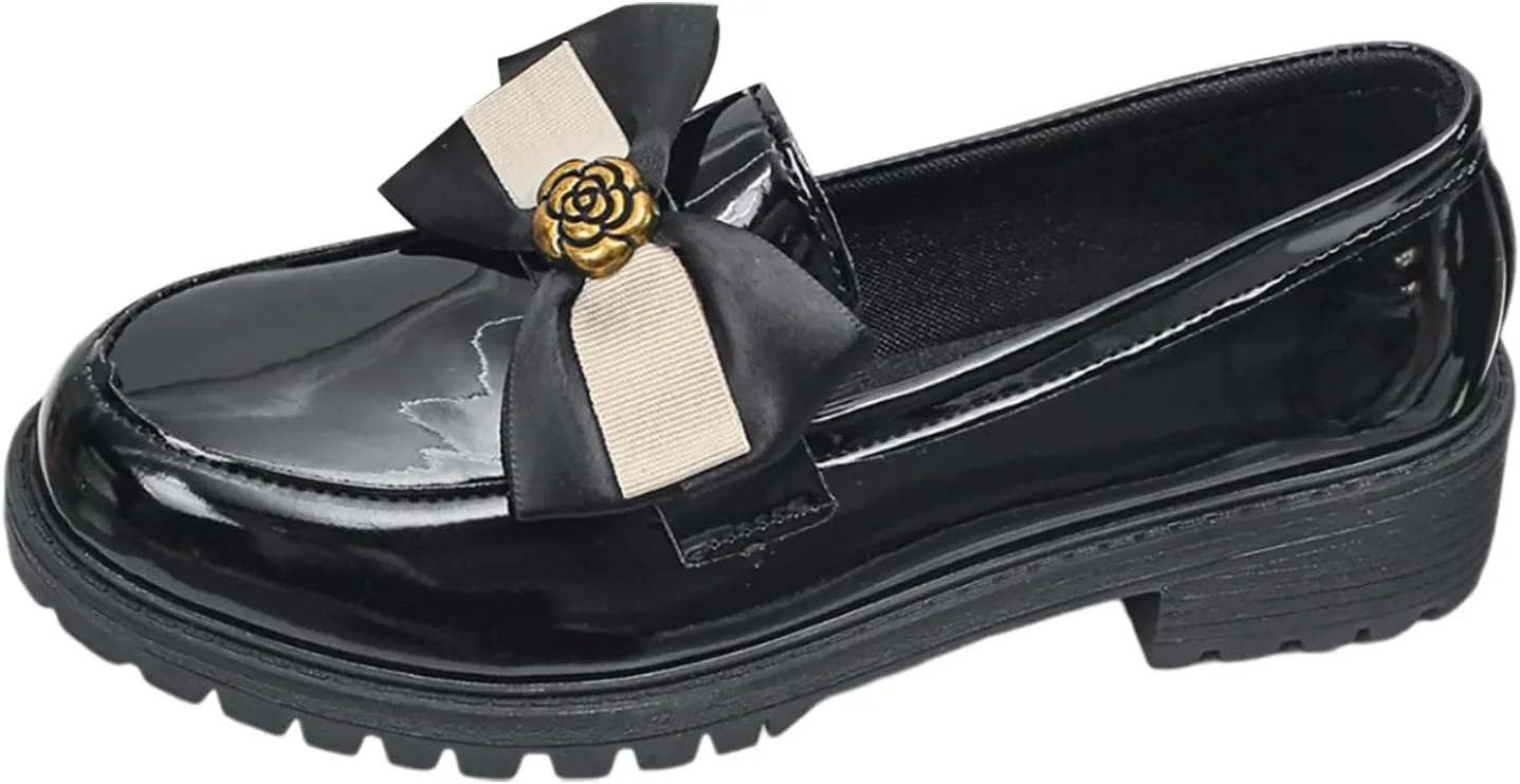 Women Loafers Shoes Slip-On Dress Shoes Business Casual Shoes Cute Work Shoes Comfortable Penny Loafer Office Shoes