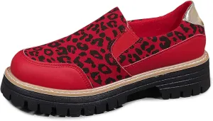 Women Loafers Shoes Slip-On Dress Shoes Business Casual Shoes Cute Work Shoes Comfortable Penny Loafer Office Shoes