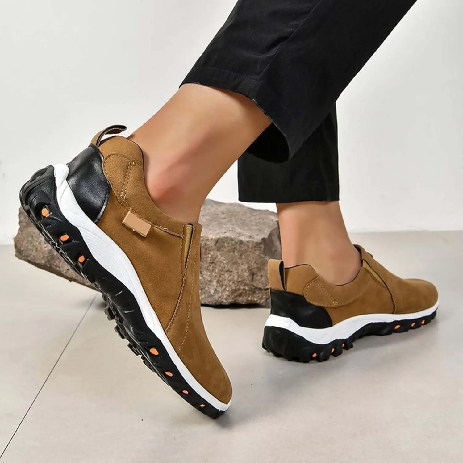 Women Loafers Sport Shoes Running Shoes Breathable Fashion for Student and Teenagers Ladies Slip On Casual Boys