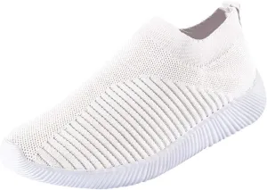 Women Outdoor Mesh Shoes Casual Slip On Comfortable Soles Running Sports Shoes Woman Work Out Shoes Woman Workout Shoes