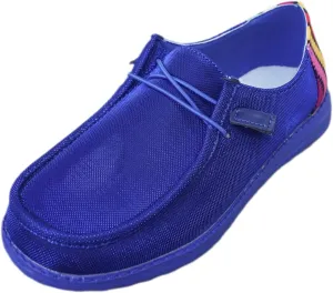 Women's Casual Boat Shoes Slip-on Loafers Lace-up Lightweight Breathable Orthopedic Easy Wear Walking Driving Outdoor Sneakers
