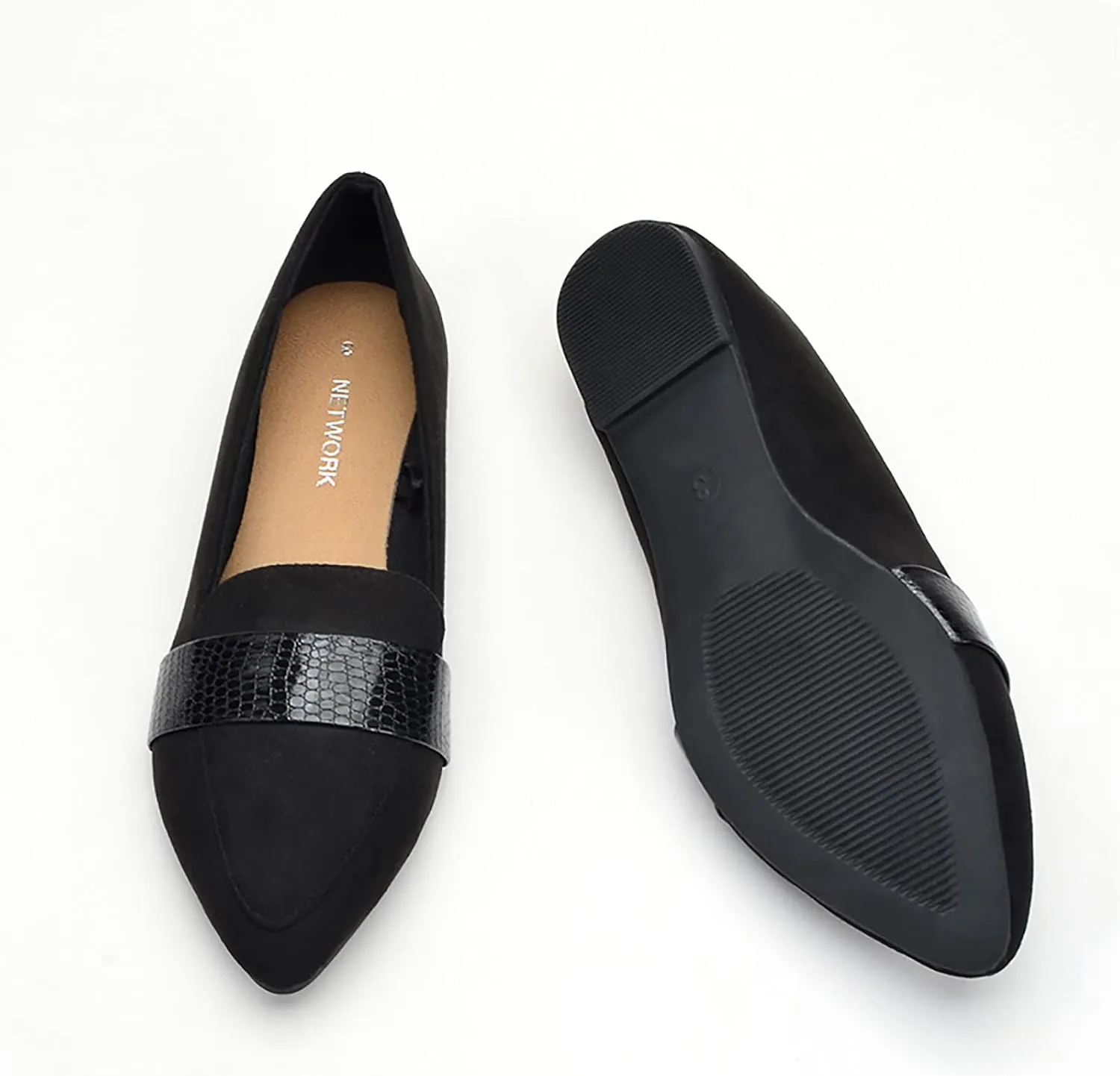 Women's Comfort Walking Boat Shoe Womens Breathable Flats Shoes Cute Loafer Slip on Walking Driving Shoes