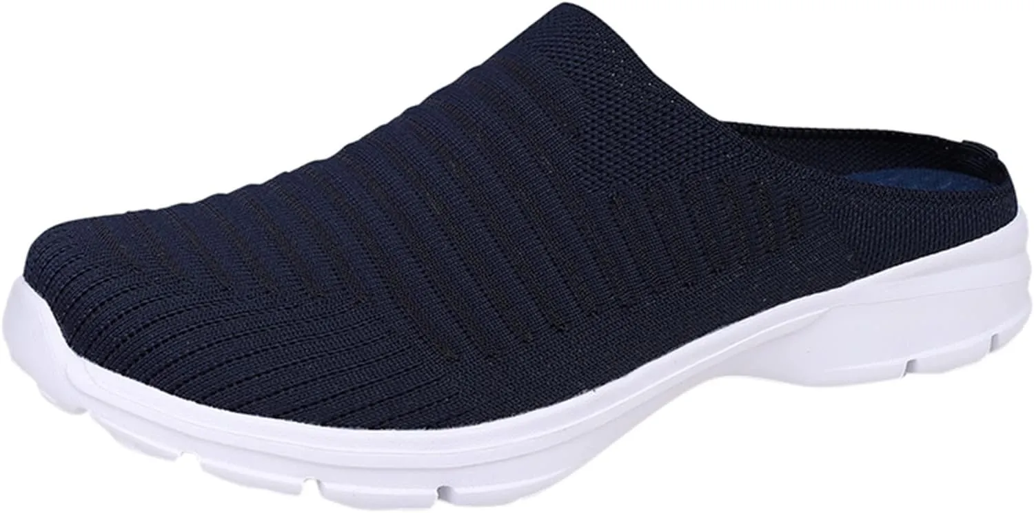 Women's Loafer Flat Walking Sneakers for Women Wide Width Womens Slip On Shoes Round Toe Flats Comfortable Mens Loafers Platform Sneakers for Women