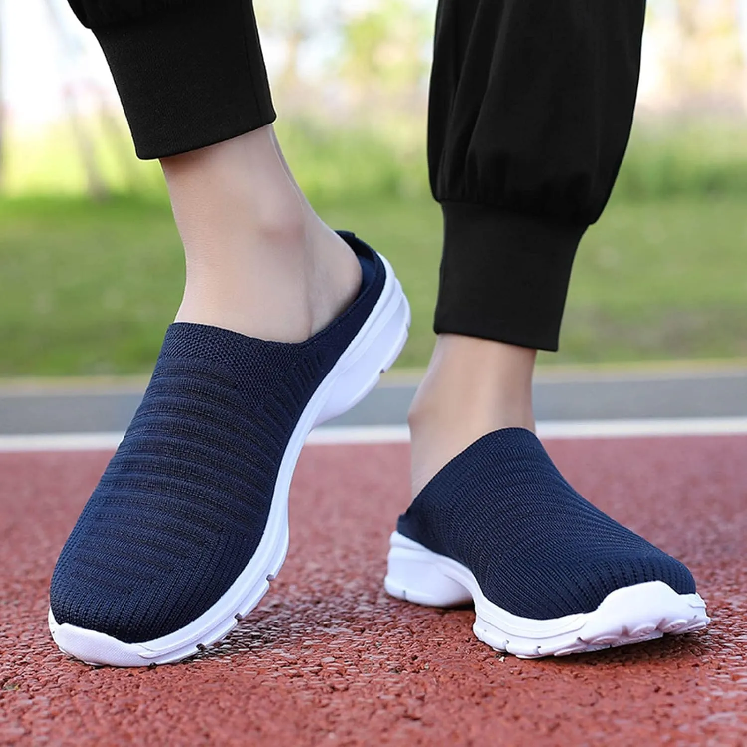 Women's Loafer Flat Walking Sneakers for Women Wide Width Womens Slip On Shoes Round Toe Flats Comfortable Mens Loafers Platform Sneakers for Women